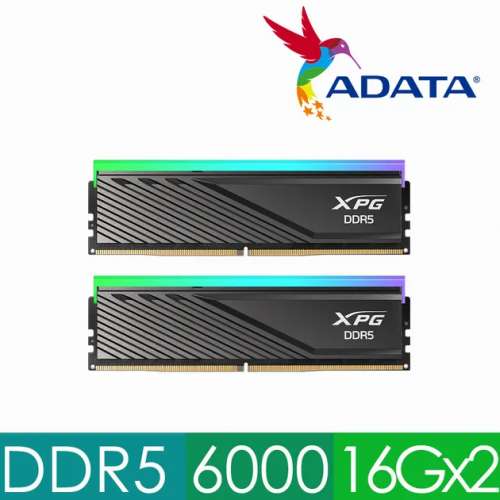 ADATA XPG Lancer Blade RGB DDR5 6000 32GB Kit (2x16GB) (AX5U6000C3016G-DTLABRBK)