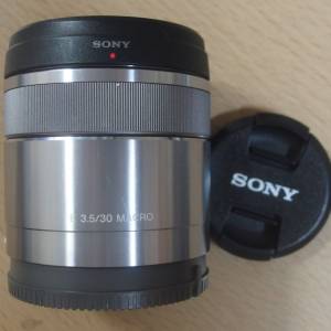 Sony SEL  AF30mm f3.5 marco E mount