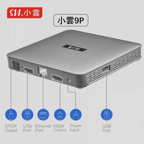 SVI Cloud 小雲盒子 9P 海外版 合馬來西亞/新加坡地區(台灣/香港/國內不合用)