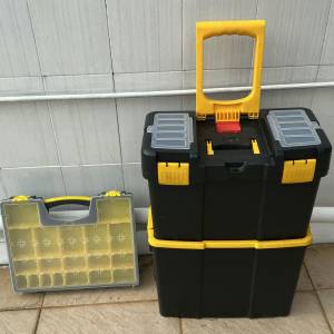 LEVO Motorsport 有轆手拉工具箱 Tool box with wheels 興趣釣魚悠閒工具箱 HK$150.00