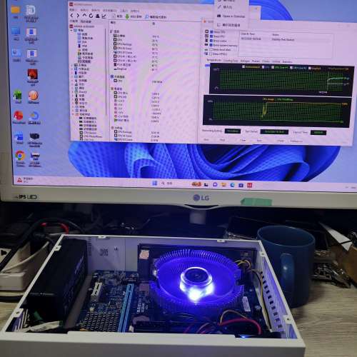 迷你电腦準系统，i3 2120 cpu + H61 matx 底板+ 8g ddr3