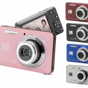 ( 全新行貨, 五色都有現貨 ) Kodak FZ55 Ultra-Slim Digital Camera (後備電池$150...