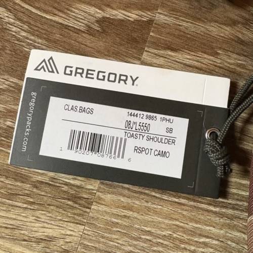 全新未用品行貨Gregory 迷彩色斜孭袋 Toasty Shoulder