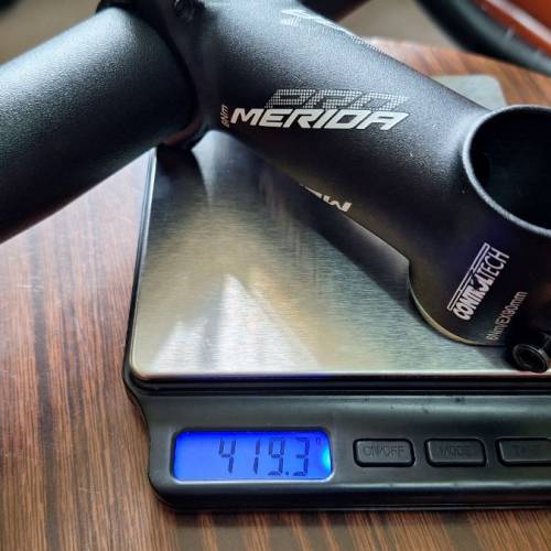 MERIDA 鋁合金公路車彎把+龍頭 鵝頸 美利達 handlebar