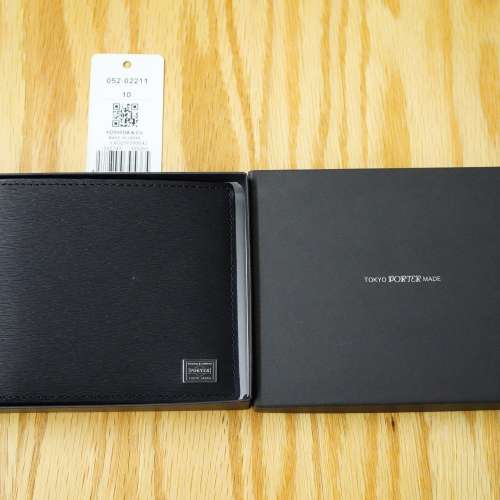 Porter Current Wallet 052-02211 吉田黑色壓紋牛皮銀包