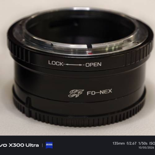 Canon Reflex 500mm f/8 鏡頭 + E mount adapter (for Canon or Sony)