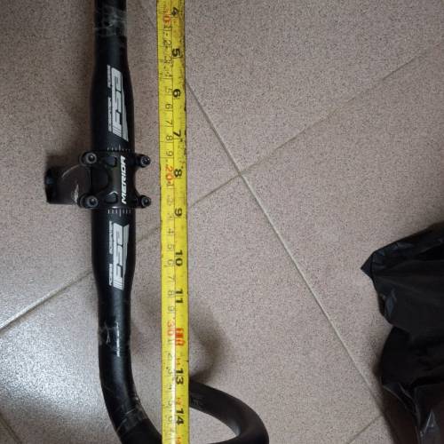 MERIDA 鋁合金公路車彎把+龍頭 鵝頸 美利達 handlebar
