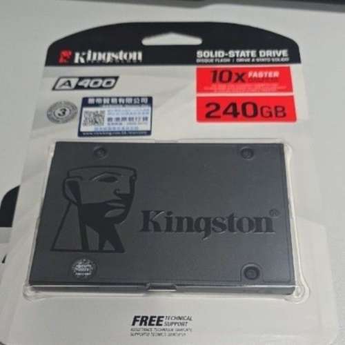 (全新) Kingston A400 240GB SSD 固態硬碟