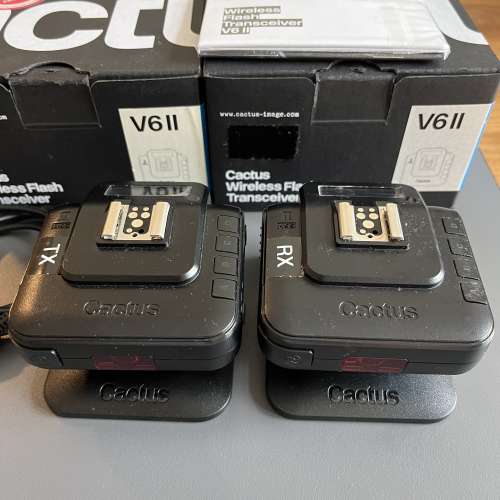 Cactus V6 II Wireless Flash Transceiver (付其他購物,免費贈送)