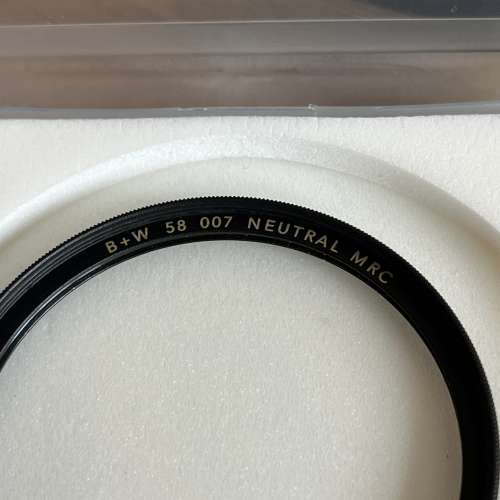 B+W F-PRO MRC 58mm Clear Filter