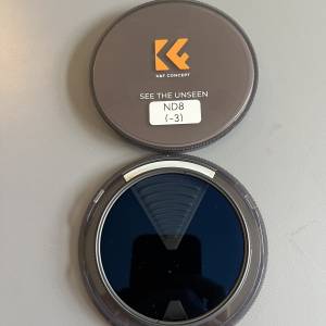 K&F Concept Nano-X Series ND8 82mm filter