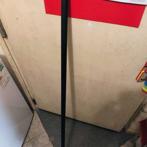 工業風 鐵制 水喉 掛桿 一枝 130cm長 離牆20cm 黑色