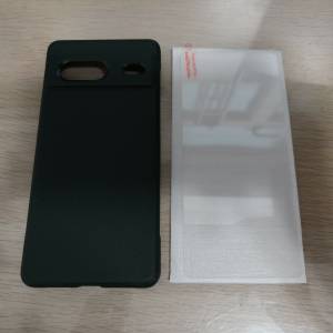 Ringke Pixel 7 Onyx case + 鋼化玻璃貼