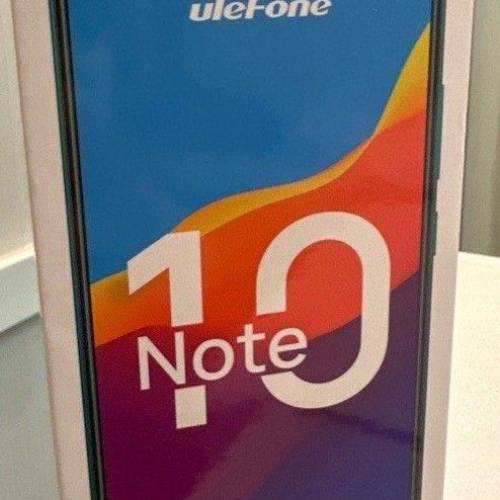 全新UleFone note 10白色