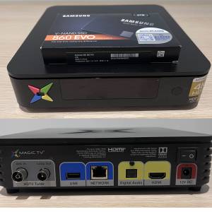 Magic TV MTV9600D + Samsung SSD 2TB