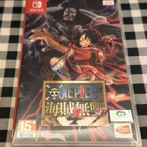 Switch 1 海賊無双4 原廠遊戲碟 行貨 99%新 全新一樣 只試玩了幾次便放回盒中 全套...
