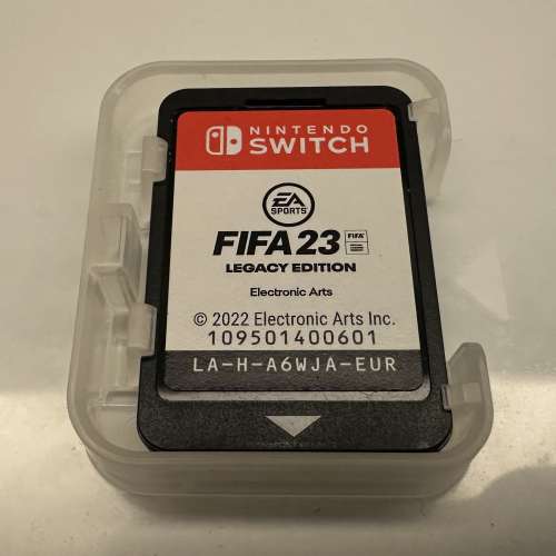 Switch 1 FIFA 2023 足球遊戲碟 行貨 99%新 全新一樣 只試玩了幾次便放回盒中 全套...