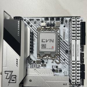 罕有白色ITX配搭！Colorful B760I-A D4 + DDR4 16Gx2 3200MHz
