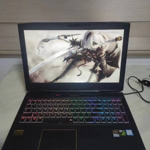 Intel&reg; Core&trade; i7-6700高階電競RGB手提電腦，GTX 獨立顯卡，16G DDR4，512G 固態硬...