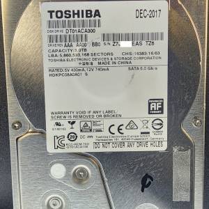 Toshiba DT01ACA300 3TB SATA HDD