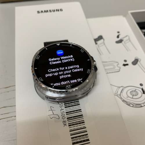 99%New Galaxy Watch 8 Classic 46mm Bluetooth L500 Black