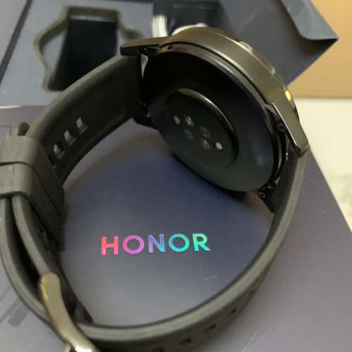 99%New Huawei Honor Magic Watch2 46mm MNSB19 Charcoal Black and Black Fluoroelas