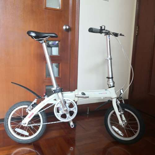 DAHON DOVE 14吋白色鋁架摺車