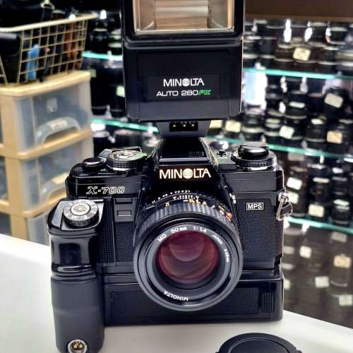 MINOLTA X-700 + MD 50MM F1.4 全正常