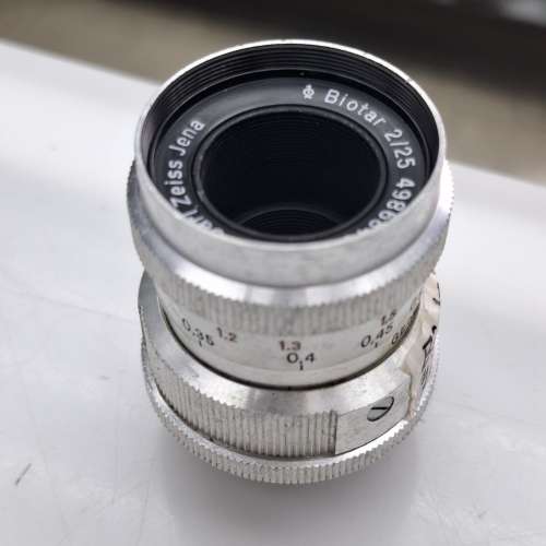 CARL ZEISS JENA BIOTAR 25MM F2  KERN SWITAR 12.5MM F1.5  WOLLENSAK 17MM F2.7