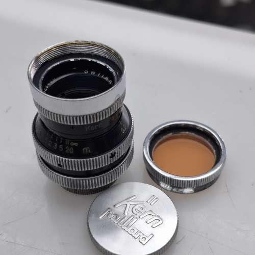 CARL ZEISS JENA BIOTAR 25MM F2  KERN SWITAR 12.5MM F1.5  WOLLENSAK 17MM F2.7