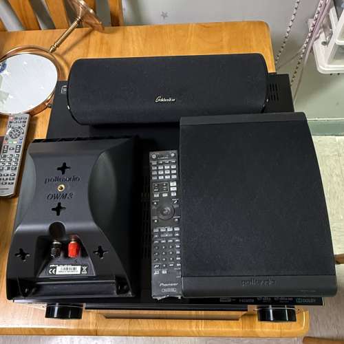 出讓 pioneen SC-LX89 AV機 , GoldenEar 中置喇叭 ,polkaudio 後置喇叭