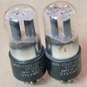 40年代美國SYLVANIA VT-229 6SL7GT 6SL7