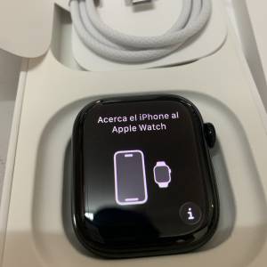 Apple Watch Series 11 GPS 42mm Jet Black Aluminium MEQU4 M/L Black Sport Band...