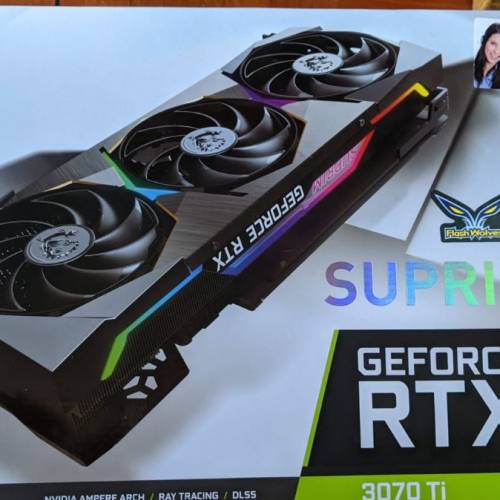 Nvidia msi rtx 3070 ti suprim 8gb gddr6x
