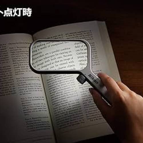 ( 父親節之極品禮物 )日本製造 Nikon L1-4D LED燈, 可調校光喑和角度, 1.5倍放大鏡 ...