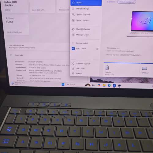 ROG Zephyrus G14 RTX 5060 OLED ASUS 幻14 Air R9-H270 16GB 1TB SSD Gaming Laptop