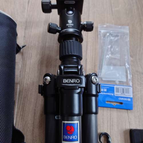 Benro C-169 M8 反摺碳纖維三腳架 + Benro B-0 球形雲台