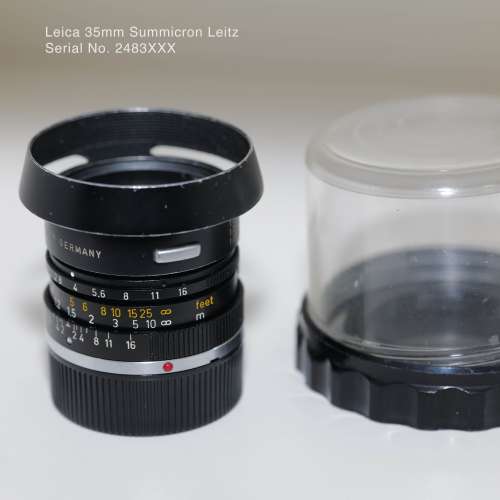 Leica Summicron 35mm f2.0