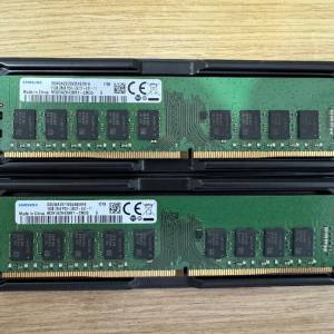 Samsung 16GB DDR4 2400 udimm ECC Memory (unbuffered ecc)