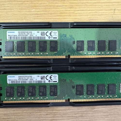 Samsung 16GB DDR4 2400 udimm ECC Memory (unbuffered ecc)