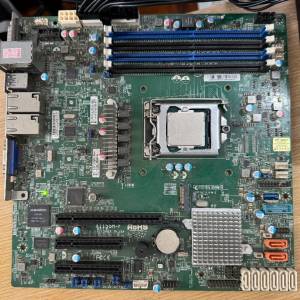 E3-1245 v6 + Supermicro X11SSH-F matx server board (C236 chipset)