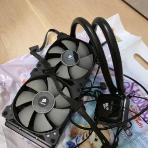 2014 Corsair 水冷 watercool h100i 2風扇140mm x2