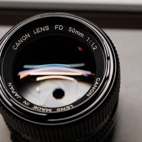 Canon New-FD 50mm F1.2