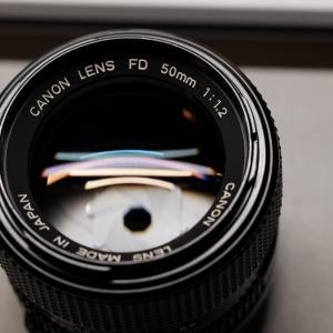 Canon New-FD 50mm F1.2