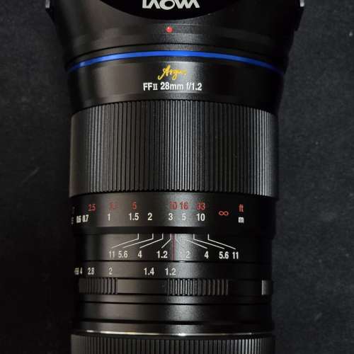 老蛙 Laowa Argus FF II 28mm f/1.2 鏡頭 L mount for Leica Lumix Sigma