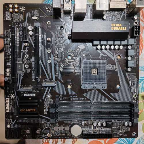 舊件 RE505X+ 技嘉B550m