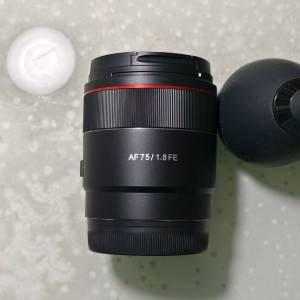 samyang 75mm f1.8 FE sony