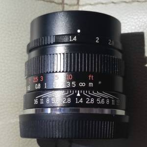 7 artisans 35mm f1.4 Sony FE mount