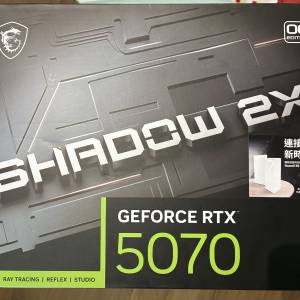 Msi shadow 2X rtx 5070 12gb