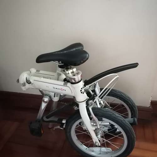 DAHON DOVE 14吋白色鋁架摺車